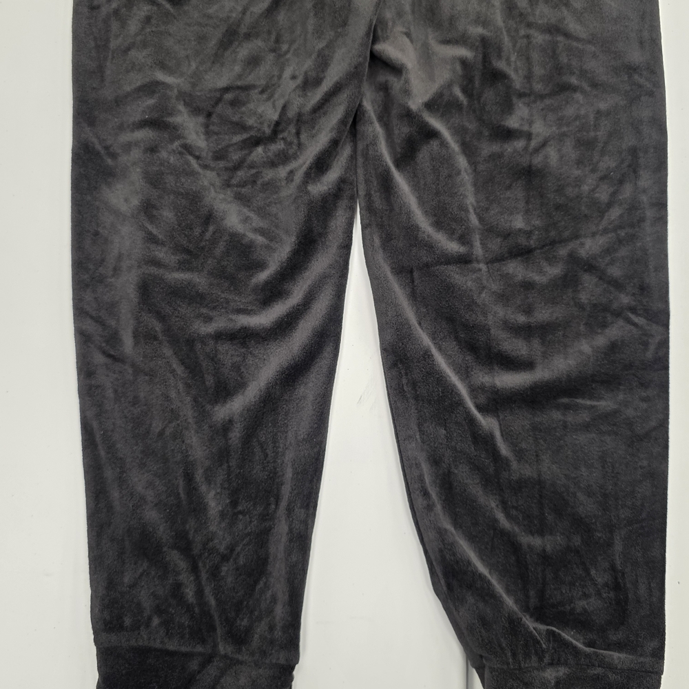 Donna Karan Velvet Black Lounge Pants - Picture 6 of 8